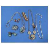 Costume Jewelry Lot-pieces missing stones