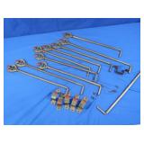 Antique Drapery Rods-Metal
