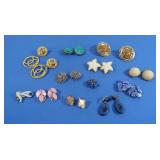 Vintage Costume Jewelry Earrings