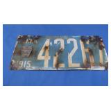 1915 PA License Plates
