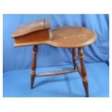 Vintage Sewing Stool w/Compartment 23Hx14x20"