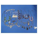 Vintage Costume Jewelry Necklaces, Bracelets