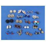 Vintage Costume Jewelry Earrings