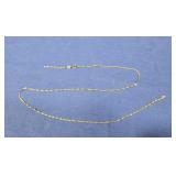 10K Chain 17.5"(broken) .9gr