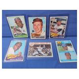 5-1965 Topps Great Players, 1964 Topps World