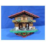 German Wooden Weather Piece-top wood spindle