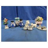 Vintage Miniature Porcelain Figurines-England,