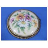 Vintage Limoges Germaine Brooch