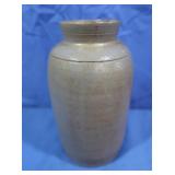 Grey Glazed Stoneware Crock