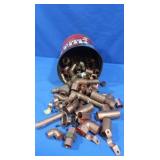 Misc Copper & Brass Fittings (weight 7lb 8 oz)