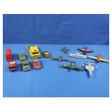 Vintage Matchbox Toy Planes & more
