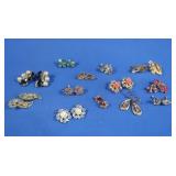 Vintage Costume Jewelry Earrings