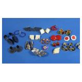 Vintage Costume Jewelry Earrings