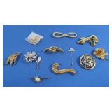 Vintage Costume Jewelry Pins