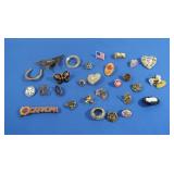 Vintage Costume Jewelry Pins