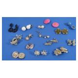 Vintage Costume Jewelry-Earrings