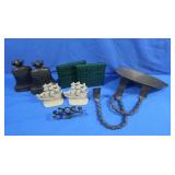 Metal Bookends, Copper & more