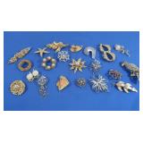 Vintage Costume Jewelry Pins