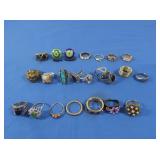 Vintage Costume Jewelry Rings