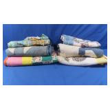 Hand Quilted Project Pieces-unfinished