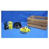 1960s Ken L Ration Fritz & Floyd S&P Shakers,