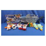 Mario Kart-Donkey Kong, Shark Car Hauler, Stuffed