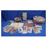 Basket w/Liner, Craft Molds & more