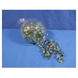 Many Vintage Cats Eye Marbles