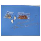 Costume Jewelry Earrings, Pins, Necklace (need