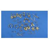 Vintage Costume Jewelry Earrings