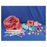 Vintage Barbie Accessories, Camping Set