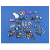 Vintage Costume Jewelry Earrings