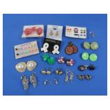 Vintage Costume Jewelry Earrings