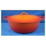 Descoware (Belgium) Glazed Cast Iron Dutch Oven