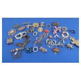Vintage Costume Jewelry Pins