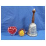 Glass Paperweights, Avon Bud Vase, "Freedom Bell"