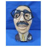 Vintage Groucho Marx Plaster Bust