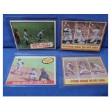 1959 Topps Baseball Thrills Musial Raps Out