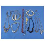 Vintage Costume Jewelry Bead Necklaces