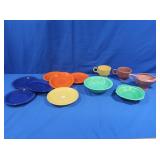 Vintage Fiestaware Dishes-most unmarked