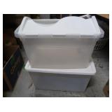 2 Totes w/Lids