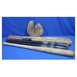 Vintage Baseball Bats, Pirates Game Day Bats,