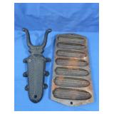 Cast Iron Corn Bread Maker, Beetle Boot Remover