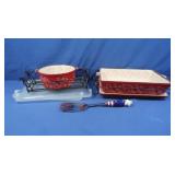 Temptations 4-pc Set Plus Round Casserole,