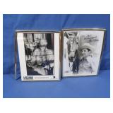 Framed Autographed Western Shots-8x10"