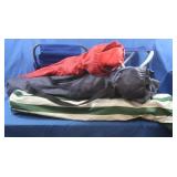 3 Folding Carry Chairs