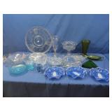 Glassware-Clear, Green, Blue & more