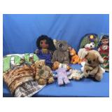 Remington Plush Blanket, Amani Africa Doll, Ty &