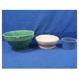 Vintage Crockery Mixing Bowls