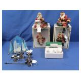 Poly Resin Stocking Holders, Silver Company